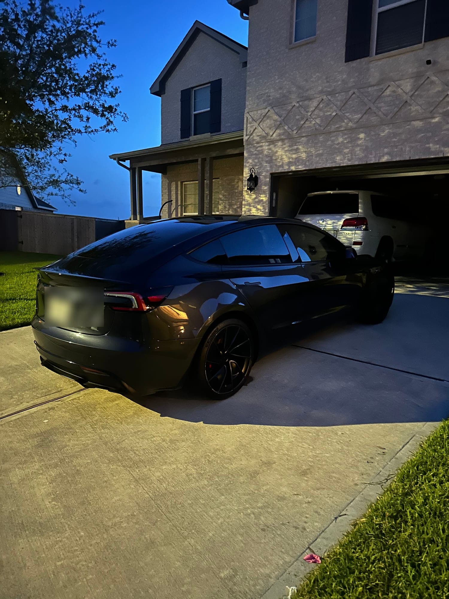 Ceramic coating on a Tesla Model 3 in Rosenberg TX | Fresh Path Mobile Detailing