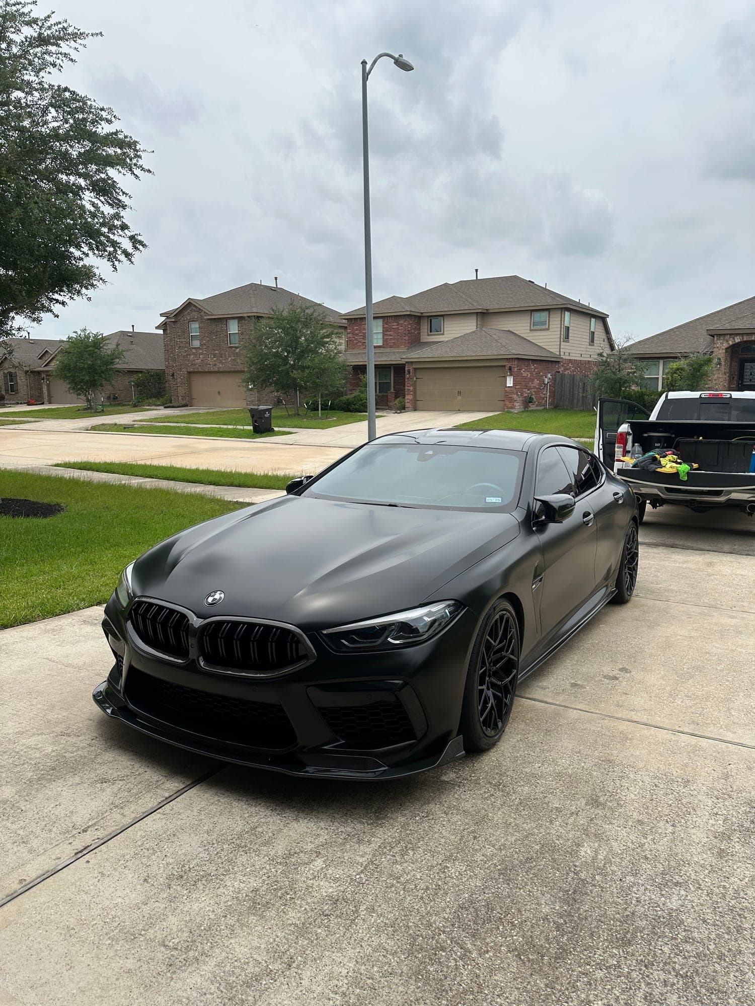 Full detail on a BMW M8 Competition in Richmond TX | Fresh Path Mobile Detailing