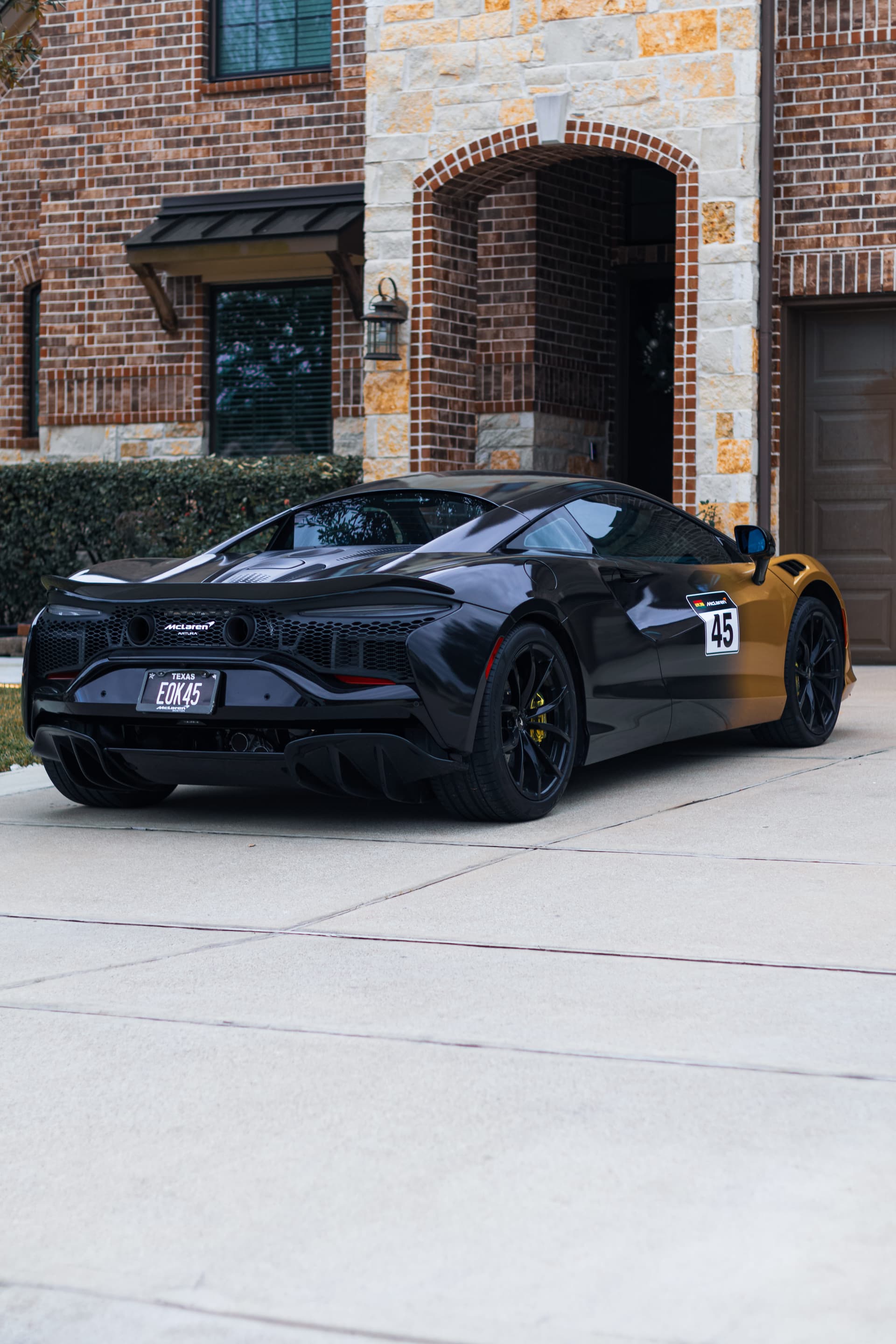 McLaren supercar mobile detailing service in Richmond TX