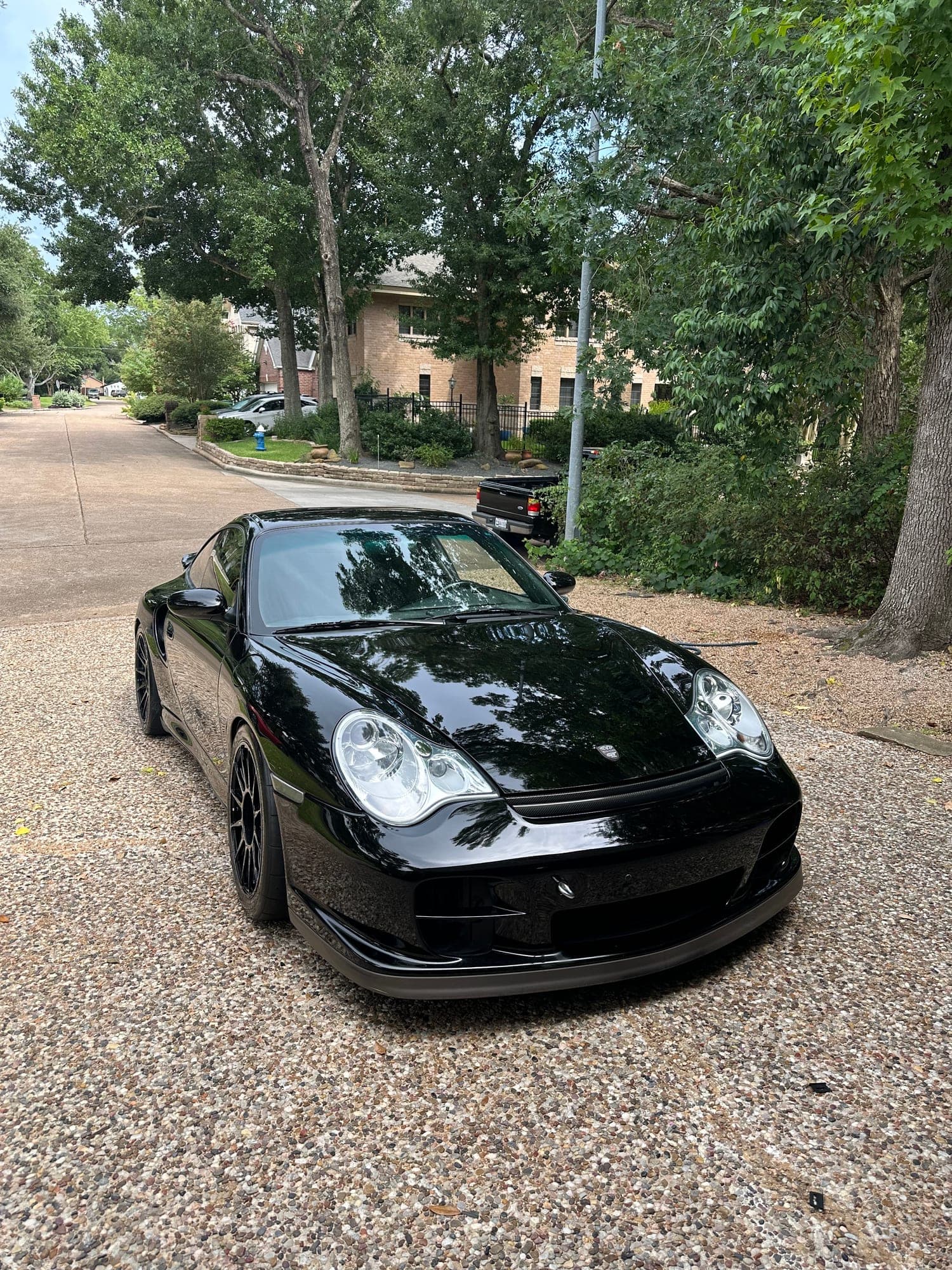 Paint correction on a Porsche 911 Turbo in Memorial TX | Fresh Path Mobile Detailing